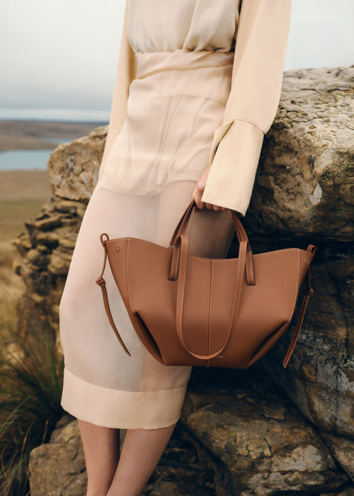 Cyme Mini - Textured Camel