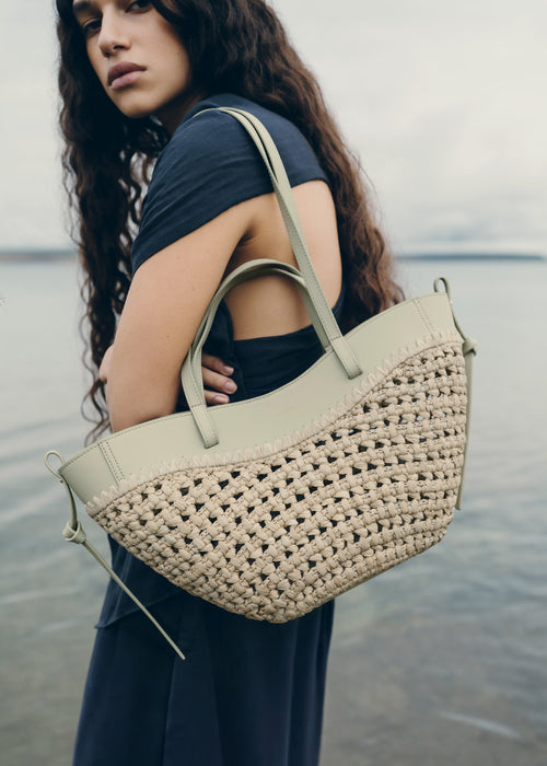 Cyme Mini - Raffia Laurel